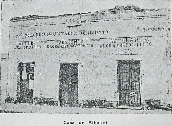 Casa donde vivió Bibolini